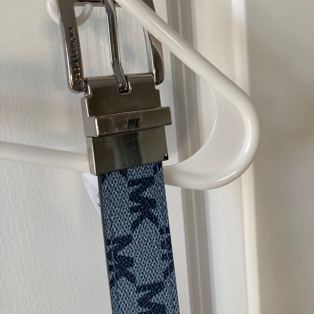 Michael Kors blue belt S/M